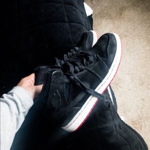 air jordan 1 mid nouveau black